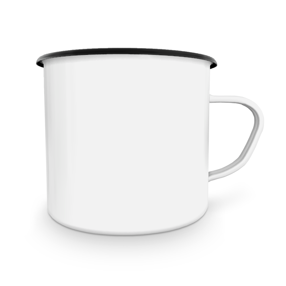 Custom Enamel Mug 350ml White Multiple Print 3D